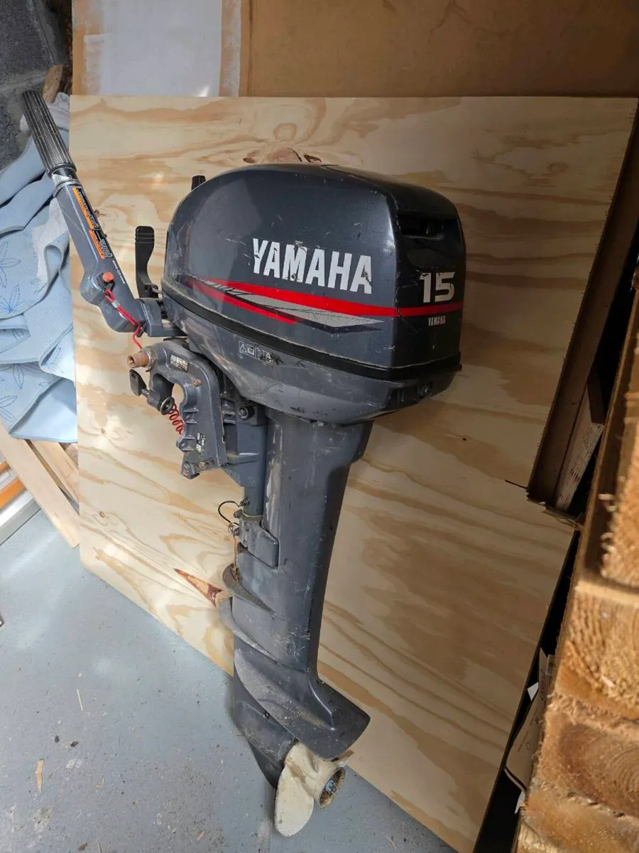 Yamaha 15 HP Outboard Engine - Image 2