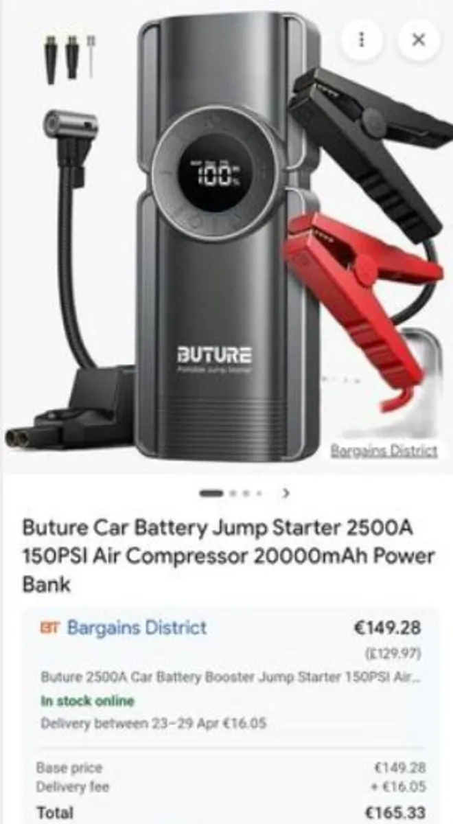 Car Jump Starter. - Image 1