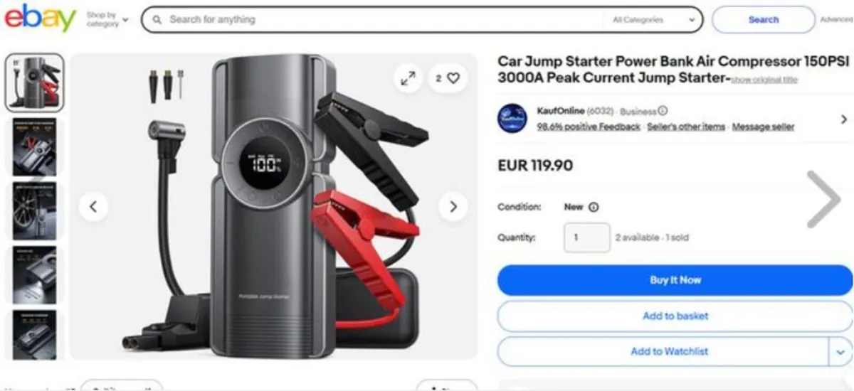 Car Jump Starter. - Image 4