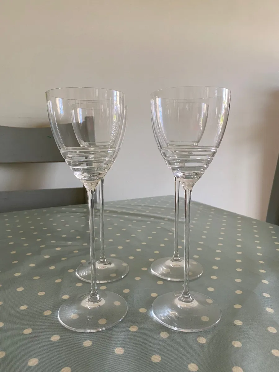 John Rocha Waterford wine glasses - Image 3