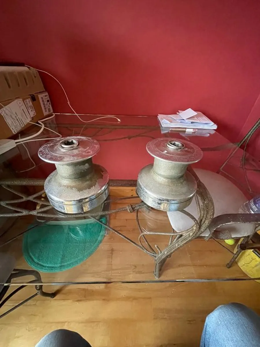 2 x Lewmar 30 2 speed winches - Image 2