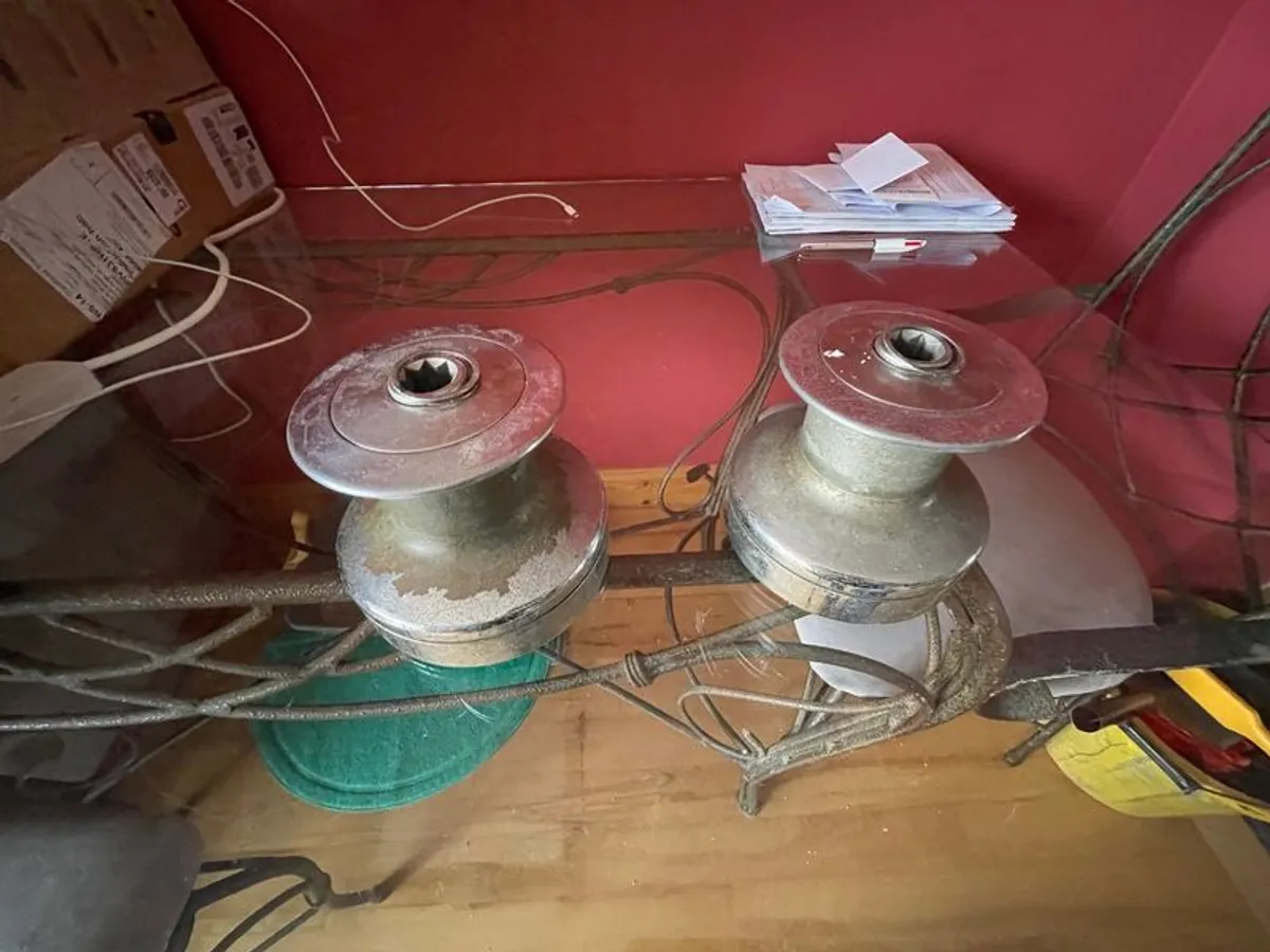 2 x Lewmar 30 2 speed winches - Image 1