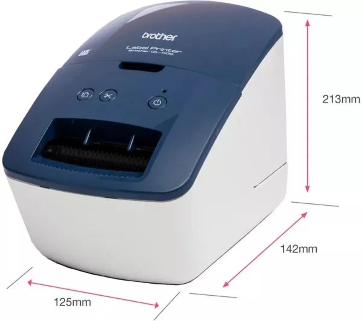 BROTHER QL-600B Label Printer - Image 2