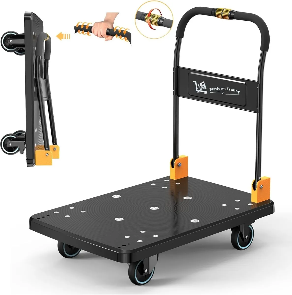 NS Juvyig Platform Trolley Heavy Duty 200KG - - Image 1