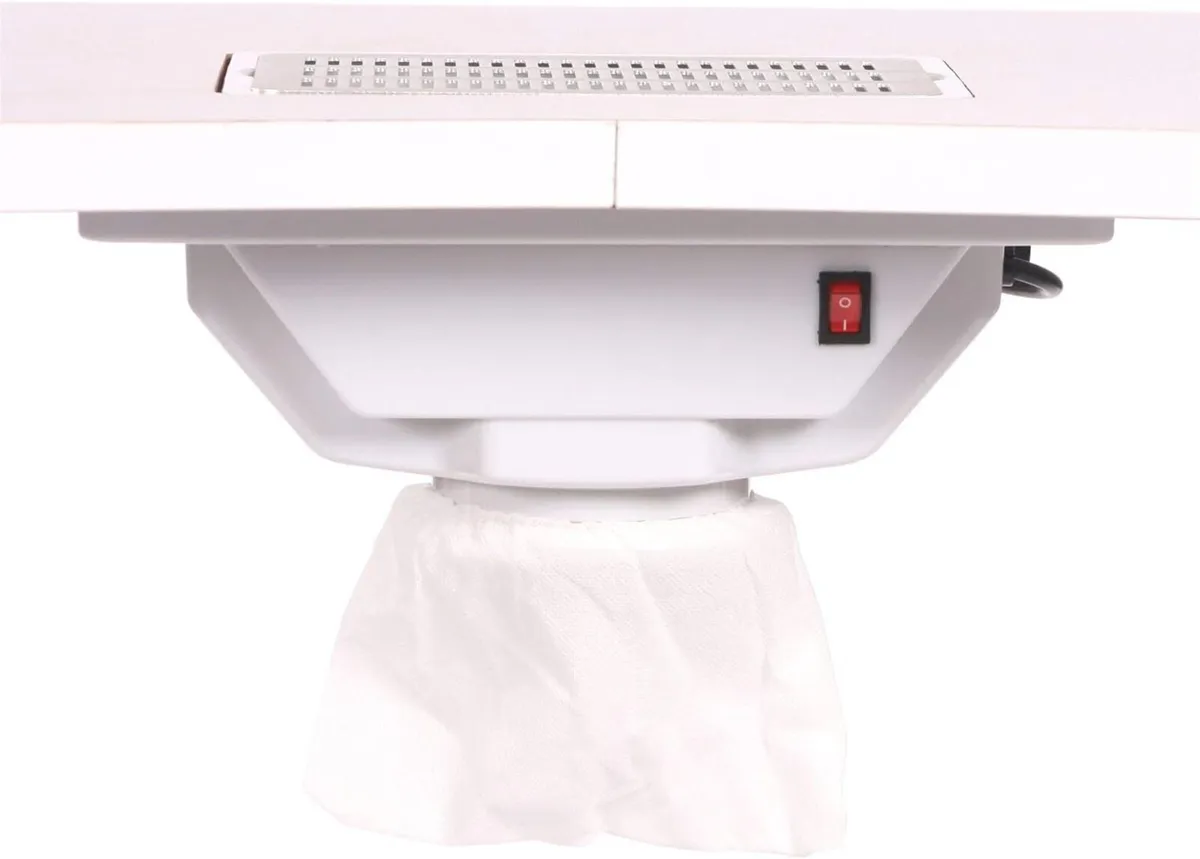 portable mobile manicure nail table with extractor - Image 2