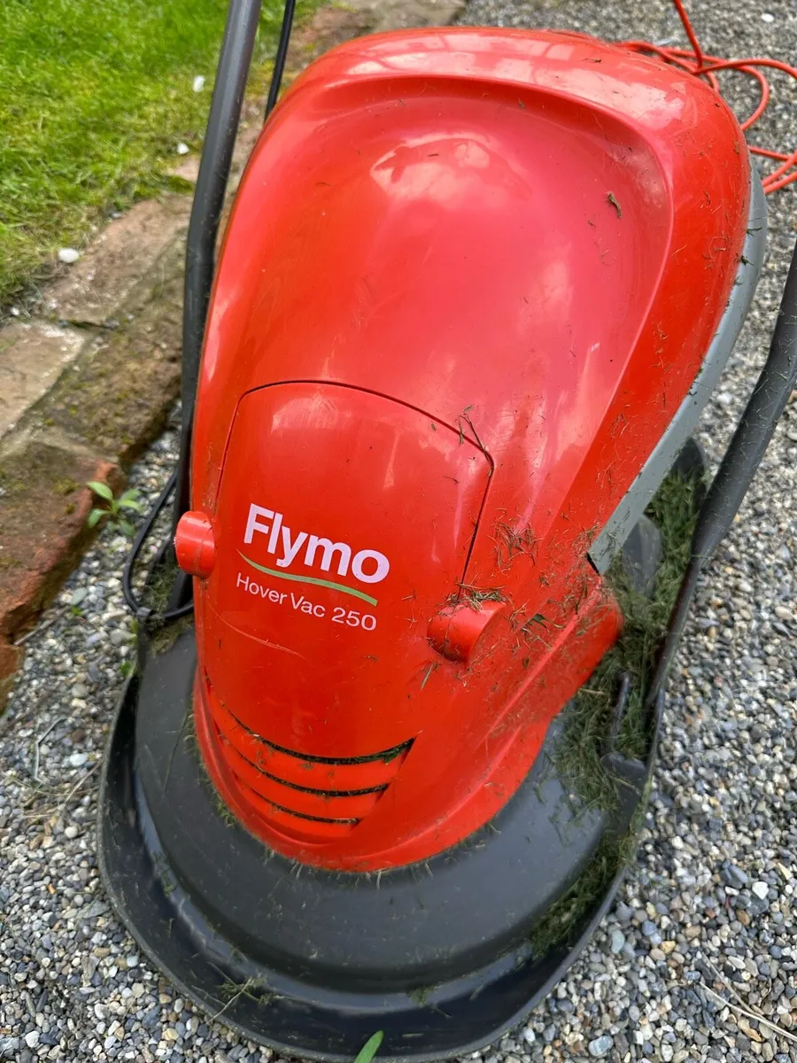 Flymo Hover Vac 250 Electric Lawnmower - Image 1
