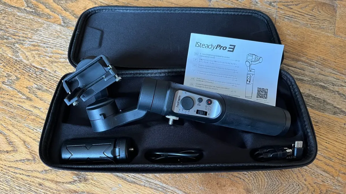 Hohem iSteady Pro3 Gimbal 3600mAh and extra phone - Image 1