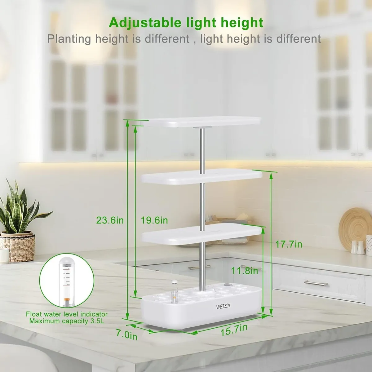 12 Pods Indoor Intelligent Garden Kit Hydroponics - Image 2