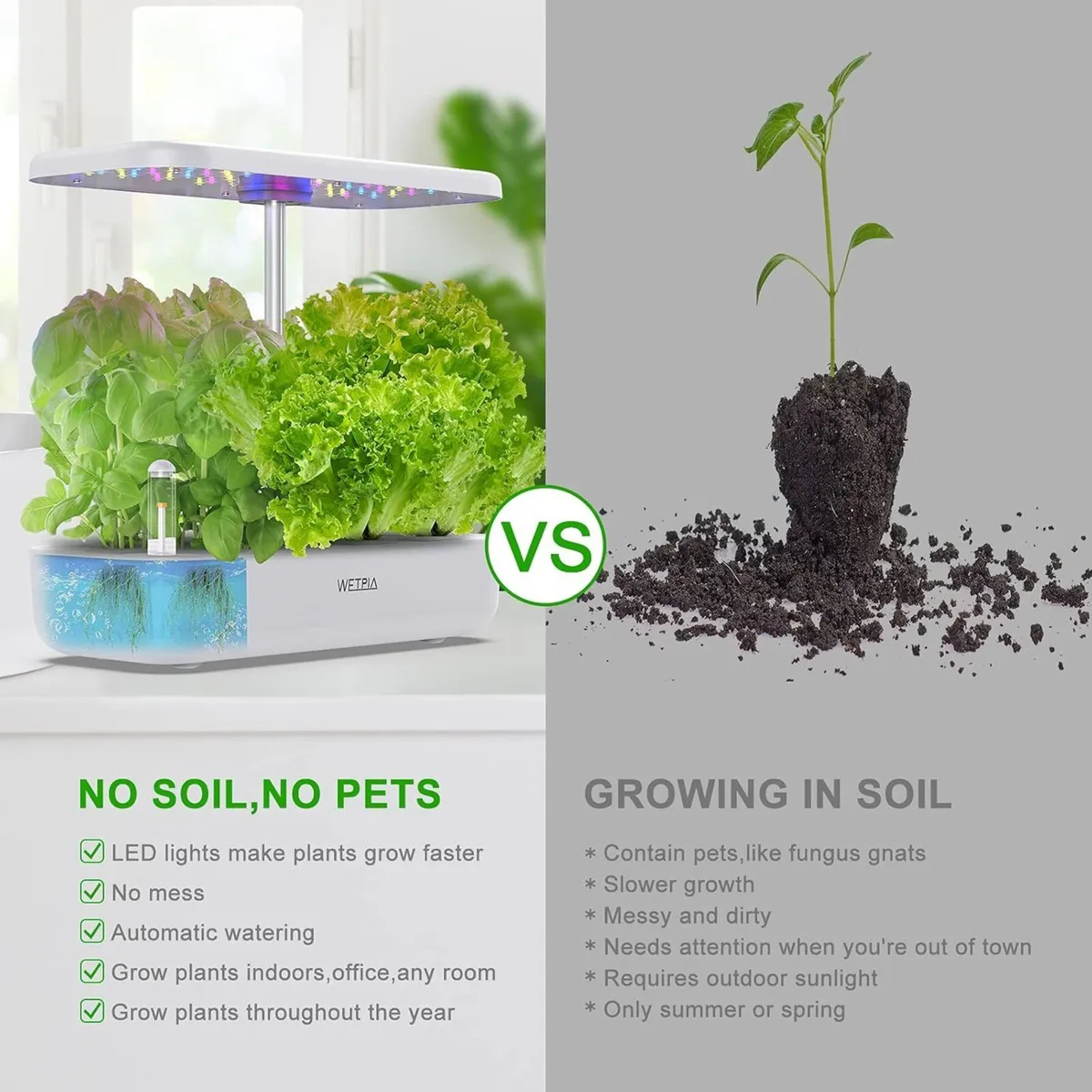 12 Pods Indoor Intelligent Garden Kit Hydroponics - Image 3