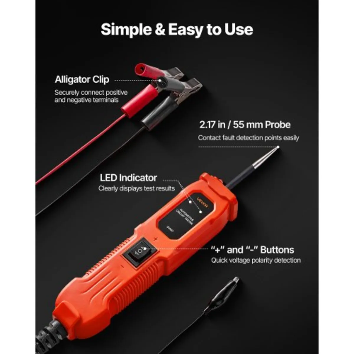 Automotive Circuit Tester, 6 - 36 DCV Power Circui - Image 4