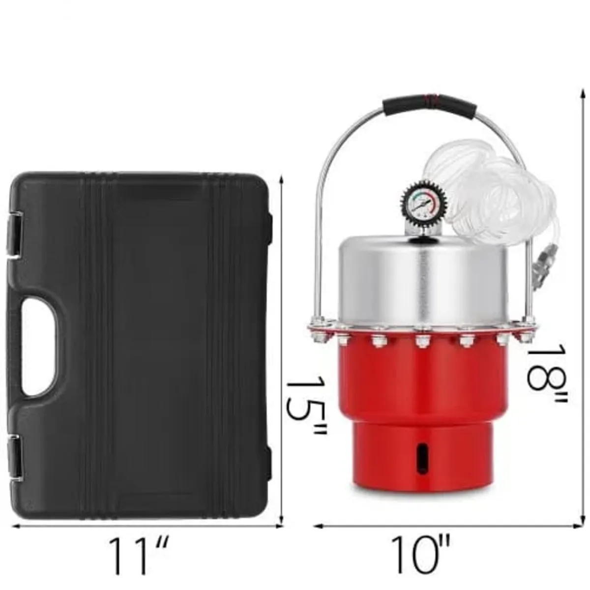 Pneumatic Air Pressure Bleeder Tool Kit Brake Blee - Image 3