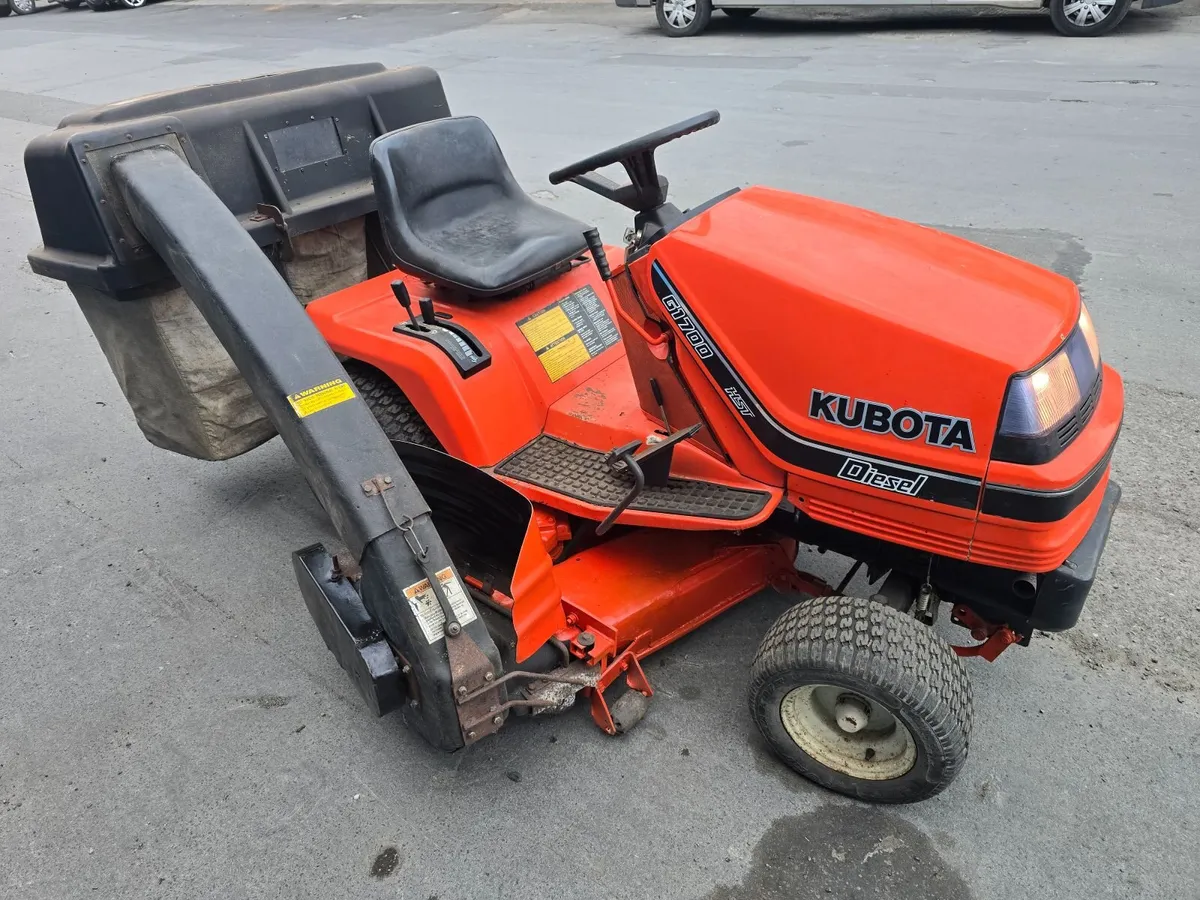 Kubota diesel mower just 400 hours on it - Image 3