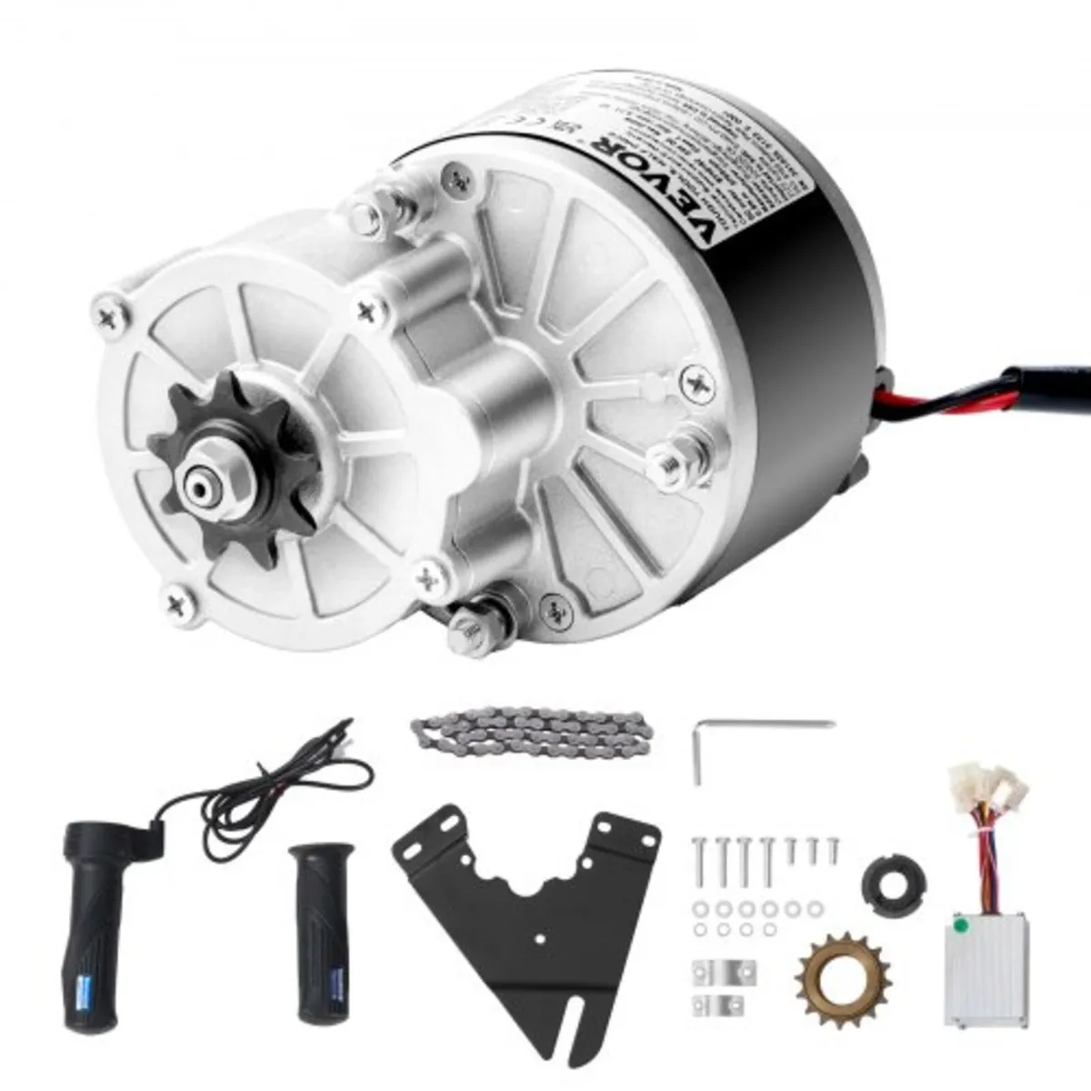 250W Electric Powerful DC Motor Kit - 24V 2700rpm - Image 1