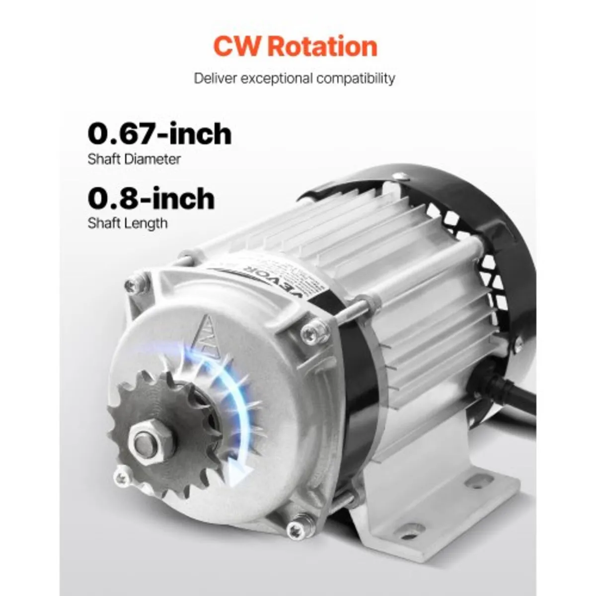 750W Electric Brushless DC Motor Kit - 48V 2700rpm - Image 2