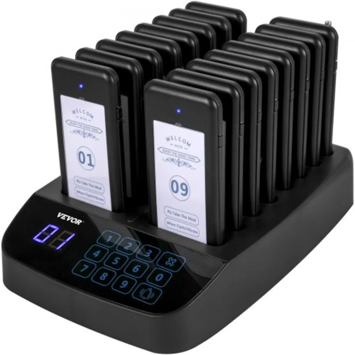 Restaurant Pager 16 Coasters Paging System Max 98 - Image 1