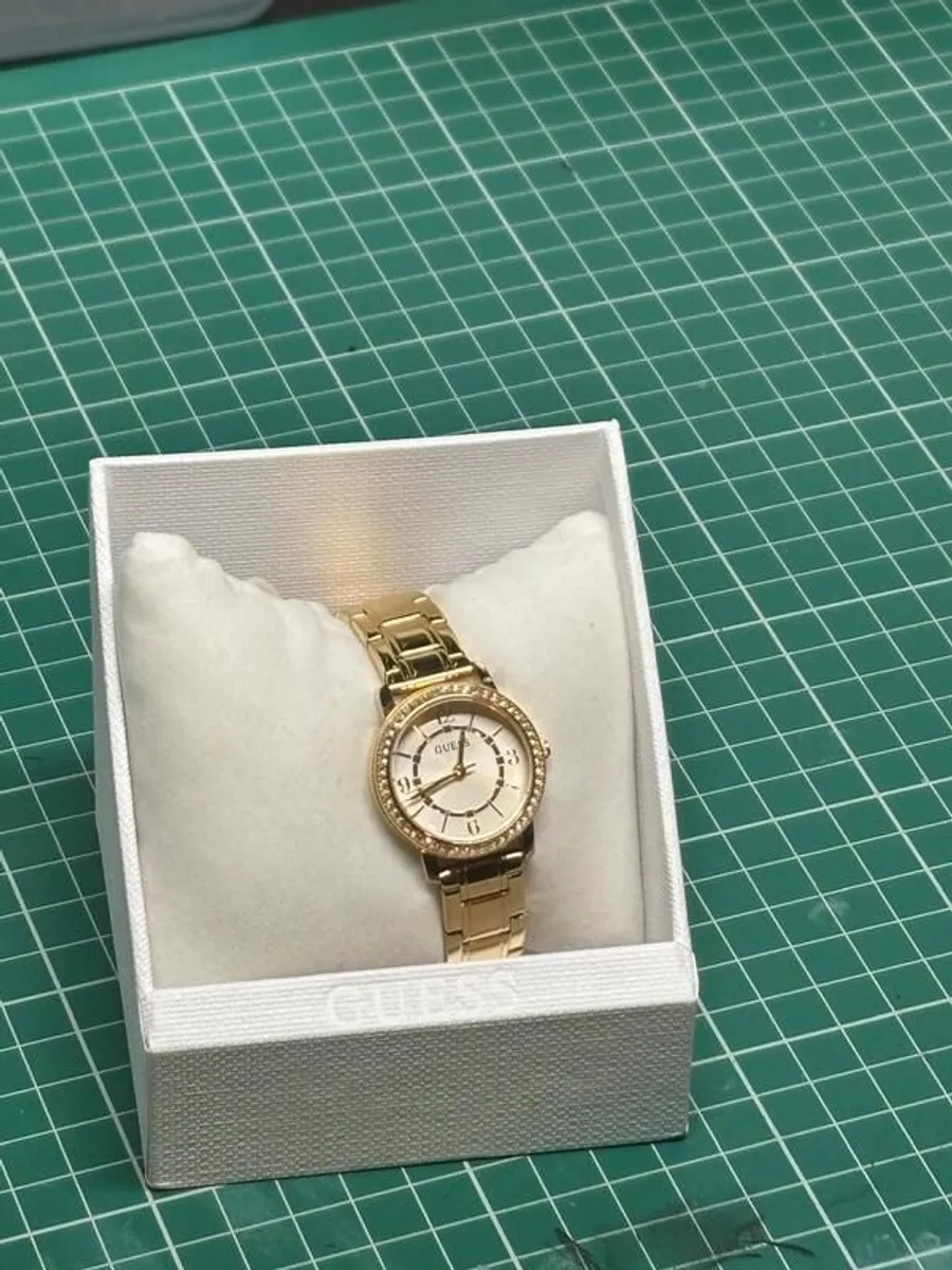 GUESS Gold Plated Watch - Image 1