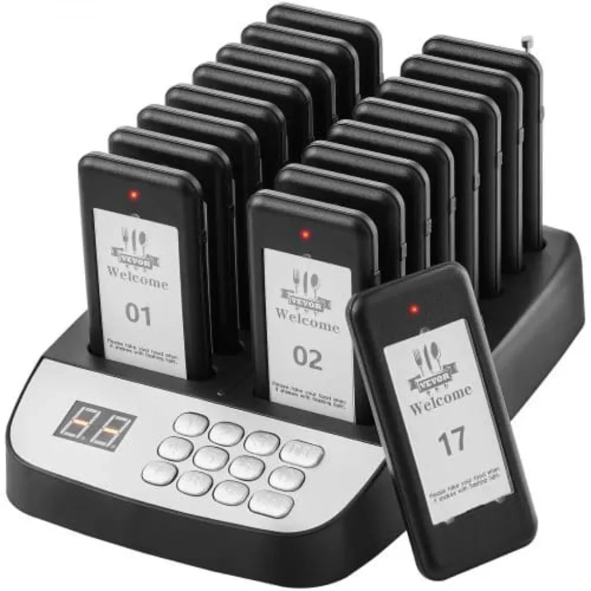 Restaurant Pager System, Wireless 500m Long Range - Image 1