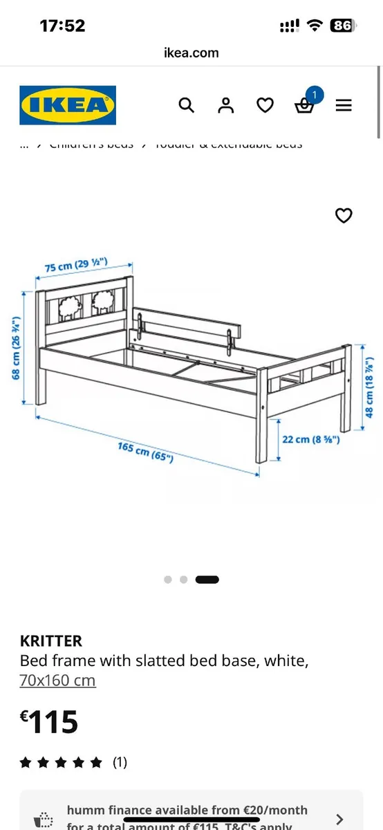 IKEA bed kids - Image 3