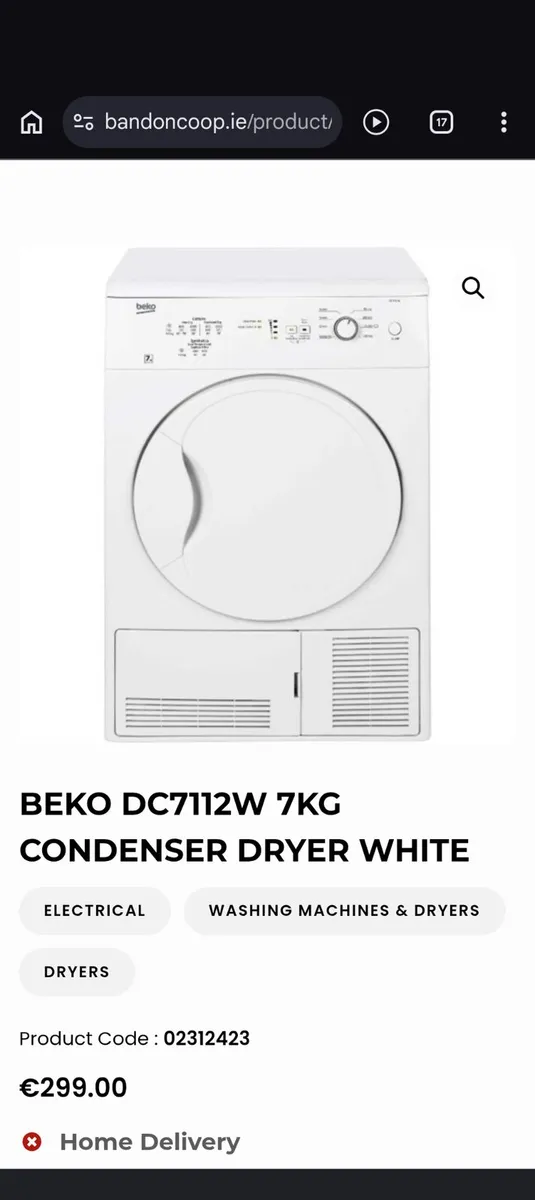 Beko Tumble dryer - Image 4