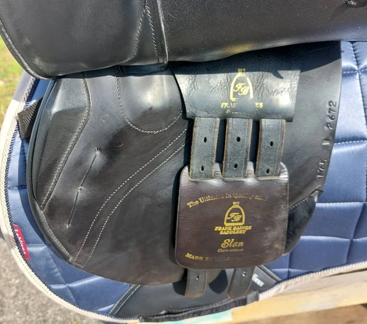 FRANK BAINES ELAN CLOSE CONTACT JUMP SADDLE - Image 2