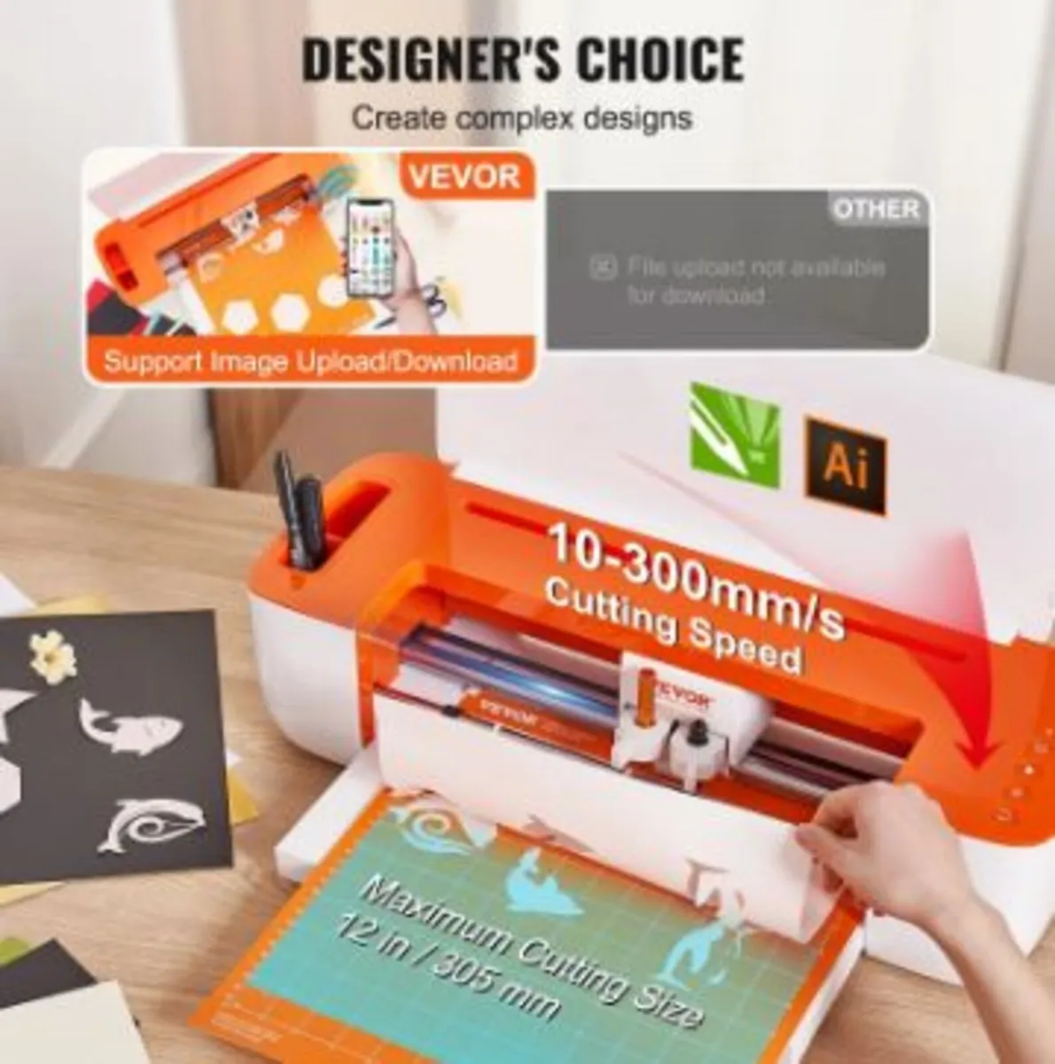 Vinyl Cutter Machine, Bluetooth Connectivity - Image 4