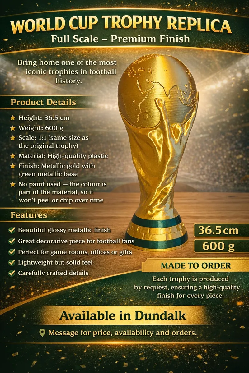 World cup trophy football - Image 1