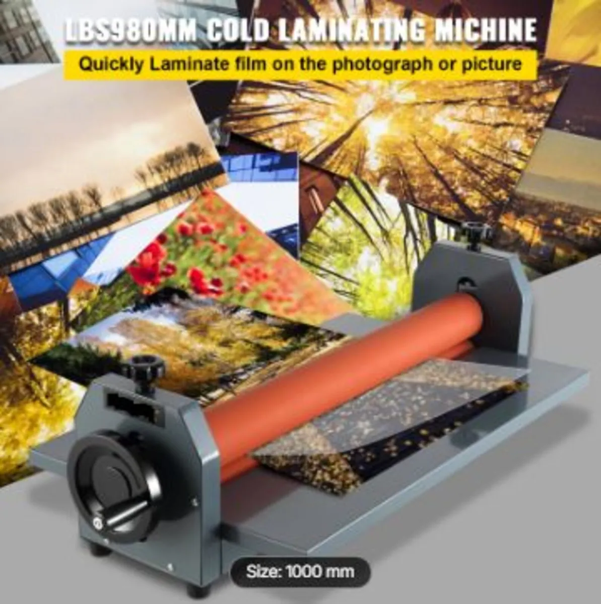 39" 1000MM Manual Cold Roll Laminator - Image 2