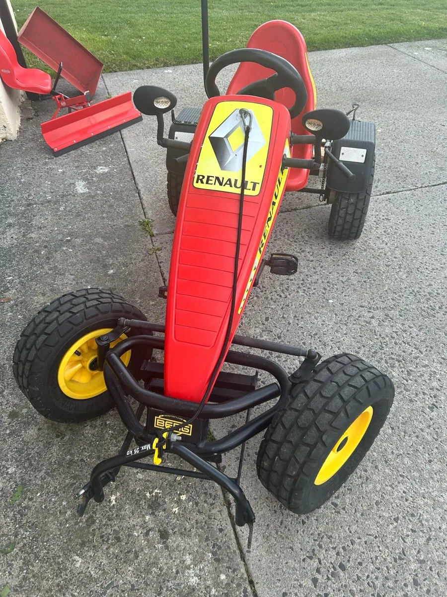 BERG go kart with many extras - Image 3