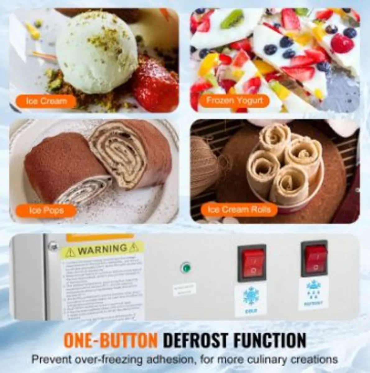 Fried Ice Cream Roll Machine - Image 4