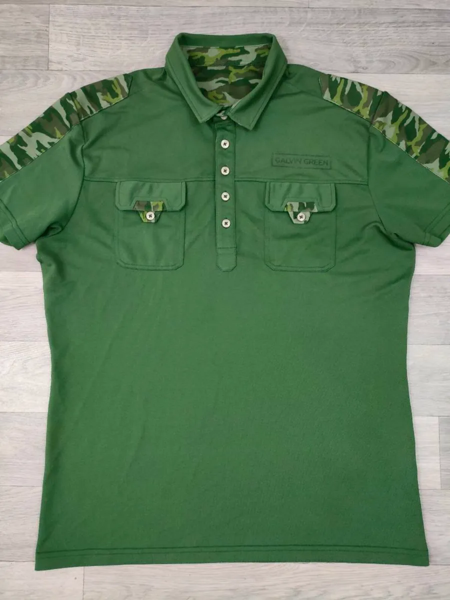 Galvin Green Golf Polo Shirt Mens Medium - Image 2