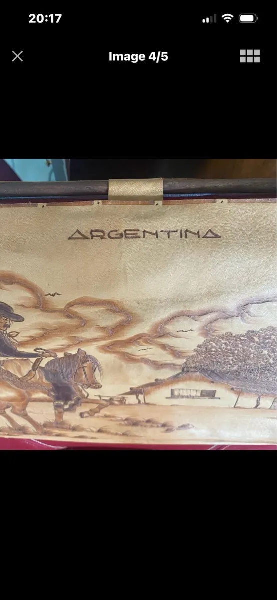 Argentina leather Wall Art - Image 4