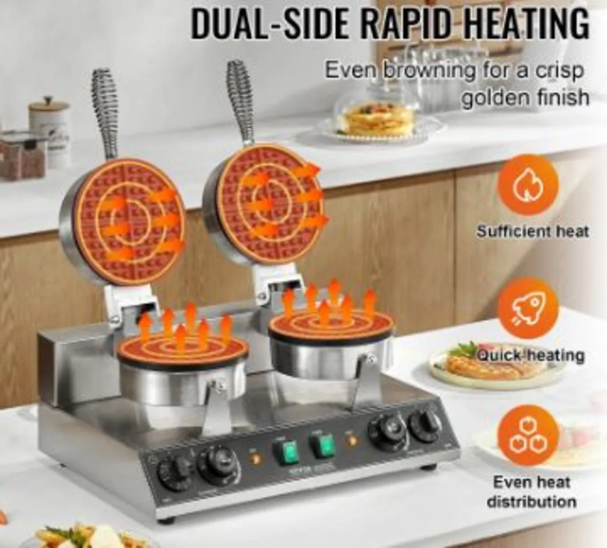Commercial Waffle Maker - Image 2
