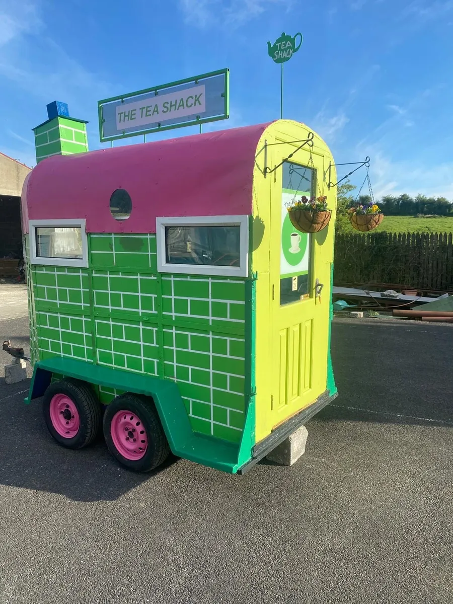 Unique Novelty Catering Trailer - The Tea Shack - Image 1