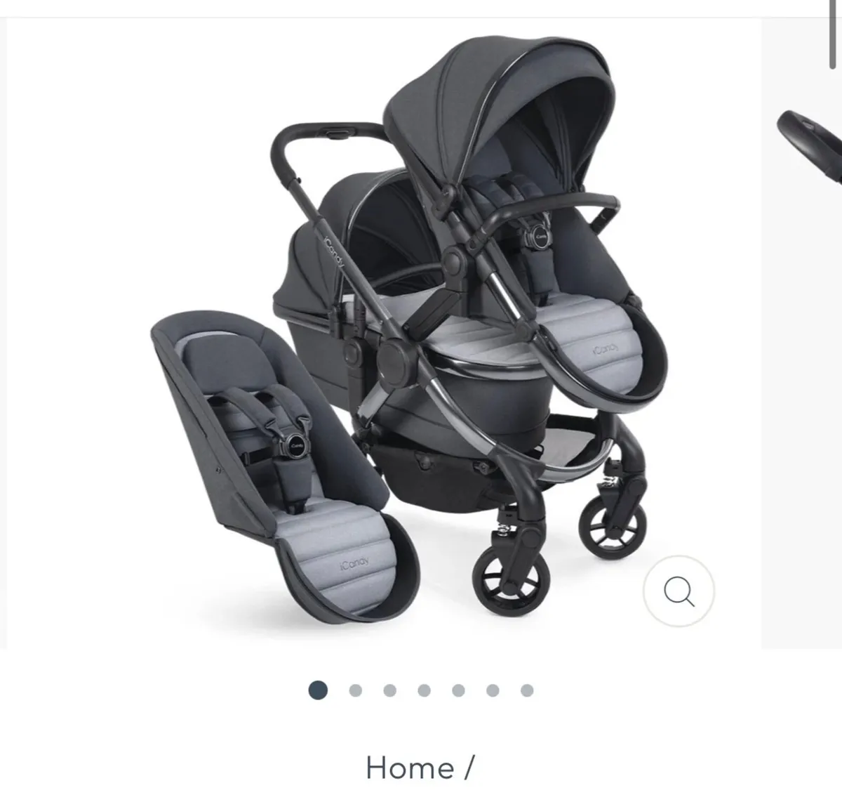 Icandy double buggy