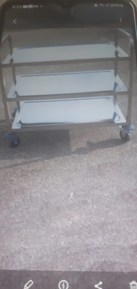 Stainless Steel Trolley - Image 1