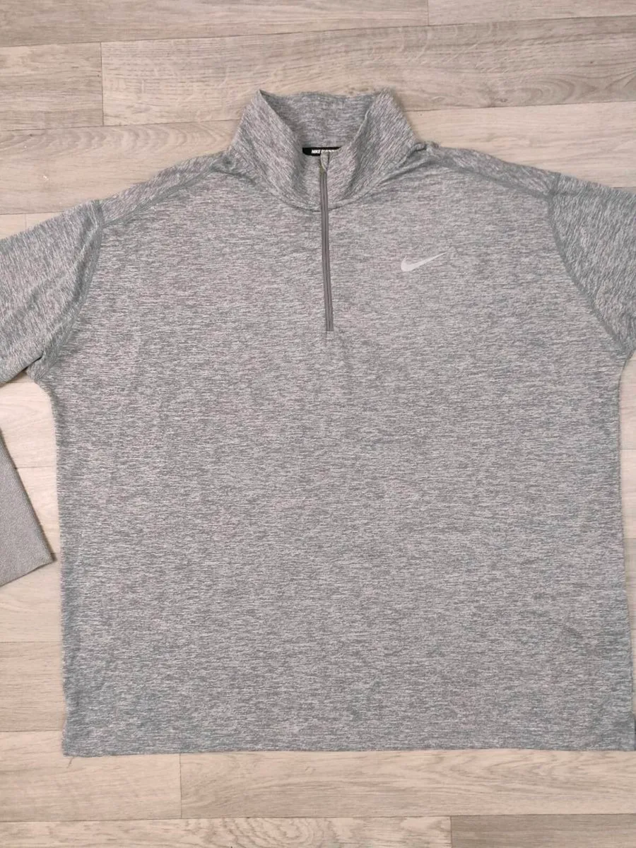Nike Running Half Zip Top Jumper Mens XXL - Image 2