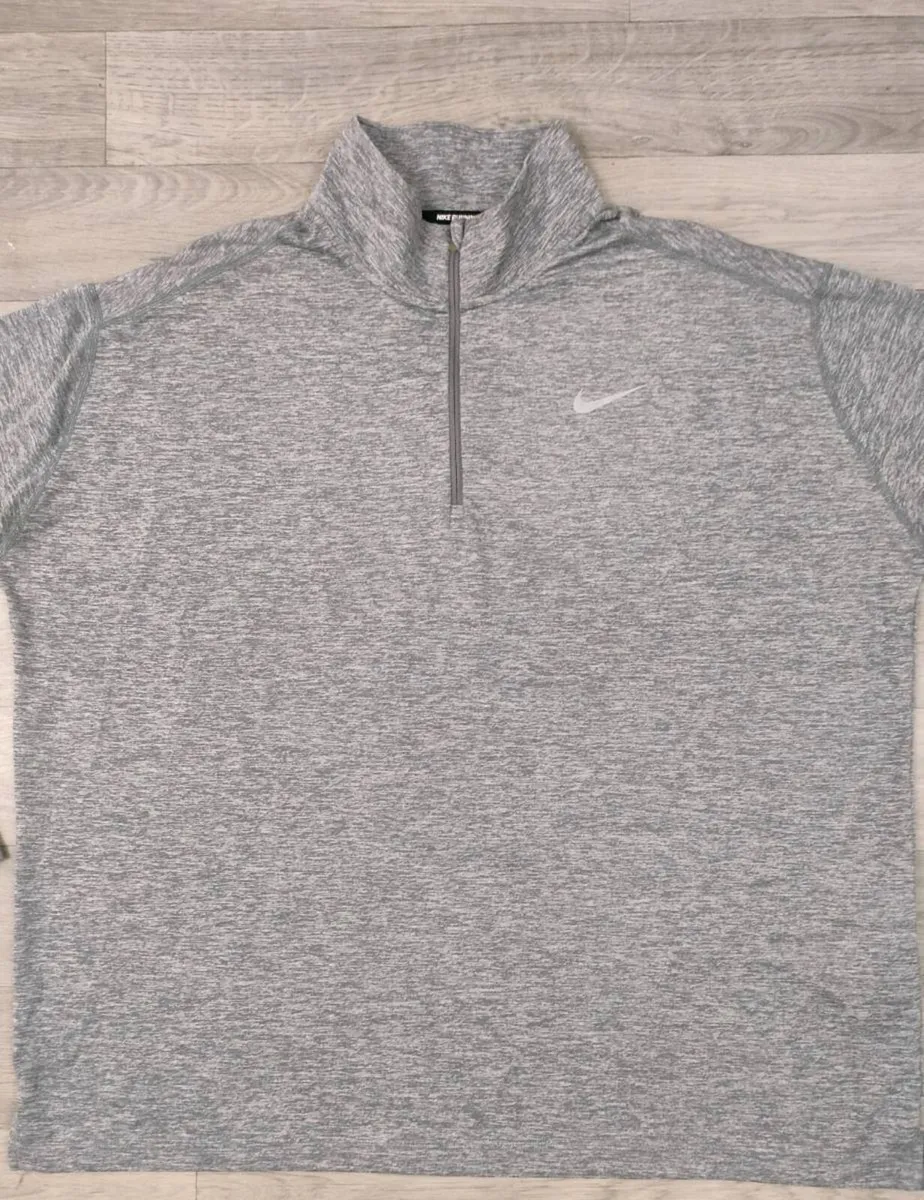 Nike Running Half Zip Top Jumper Mens XXL - Image 3