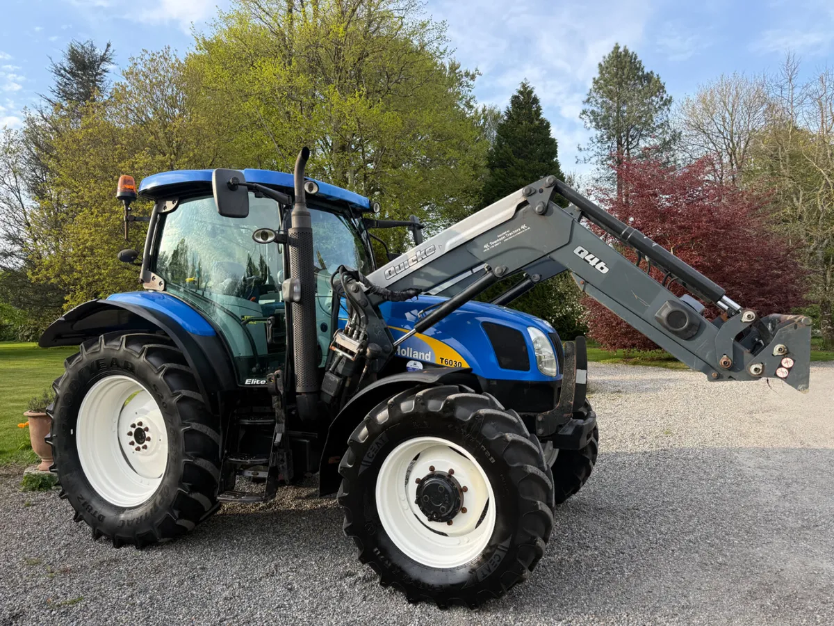 2011 New Holland T6030 ELITE 3300 hours!!! MINT - Image 3