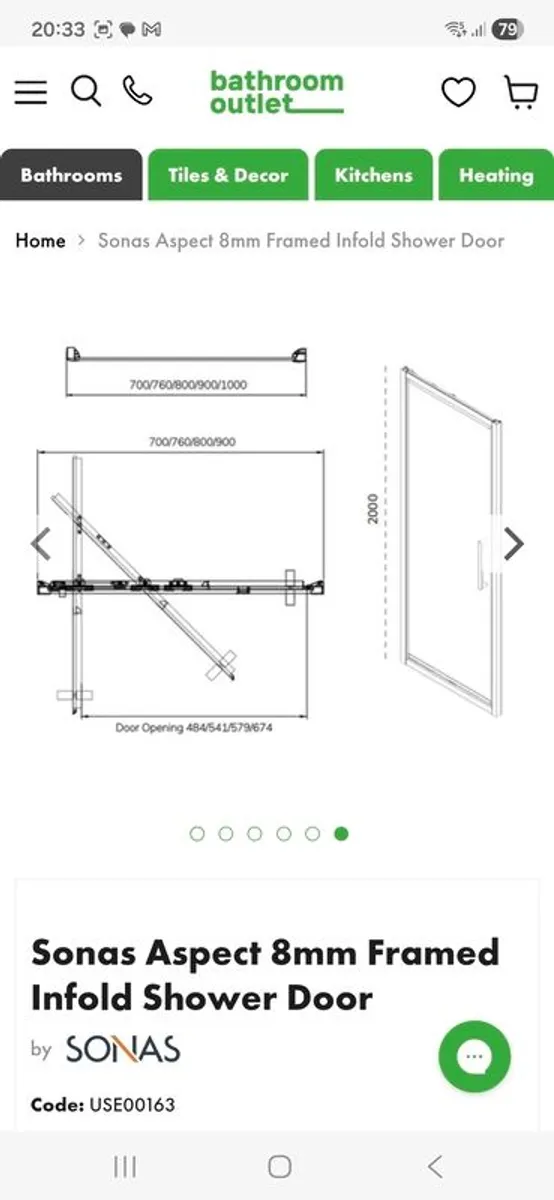 Shower door - Image 2