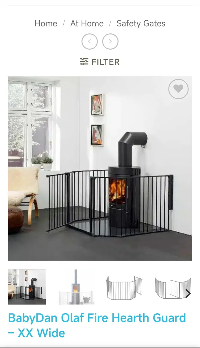 Baby Dan Olaf fireguard - Image 1