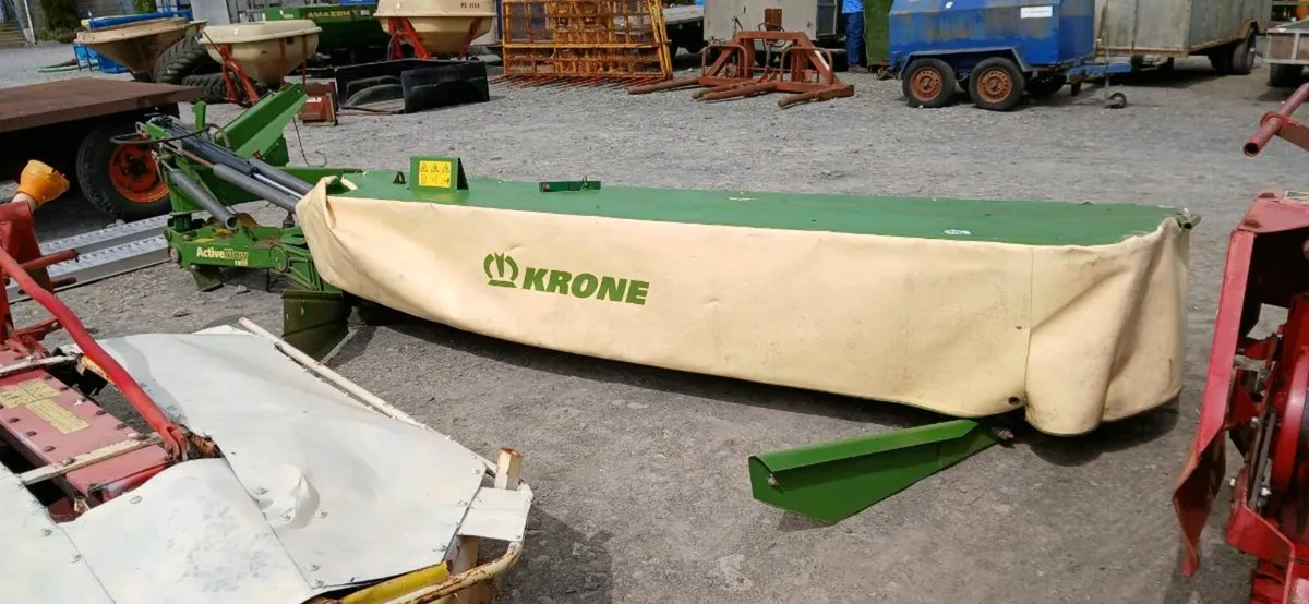 10 foot Krone mower - Image 4