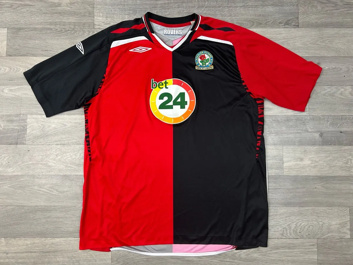 Vintage 2007 Umbro Blackburn Rovers Away Jersey - Image 1