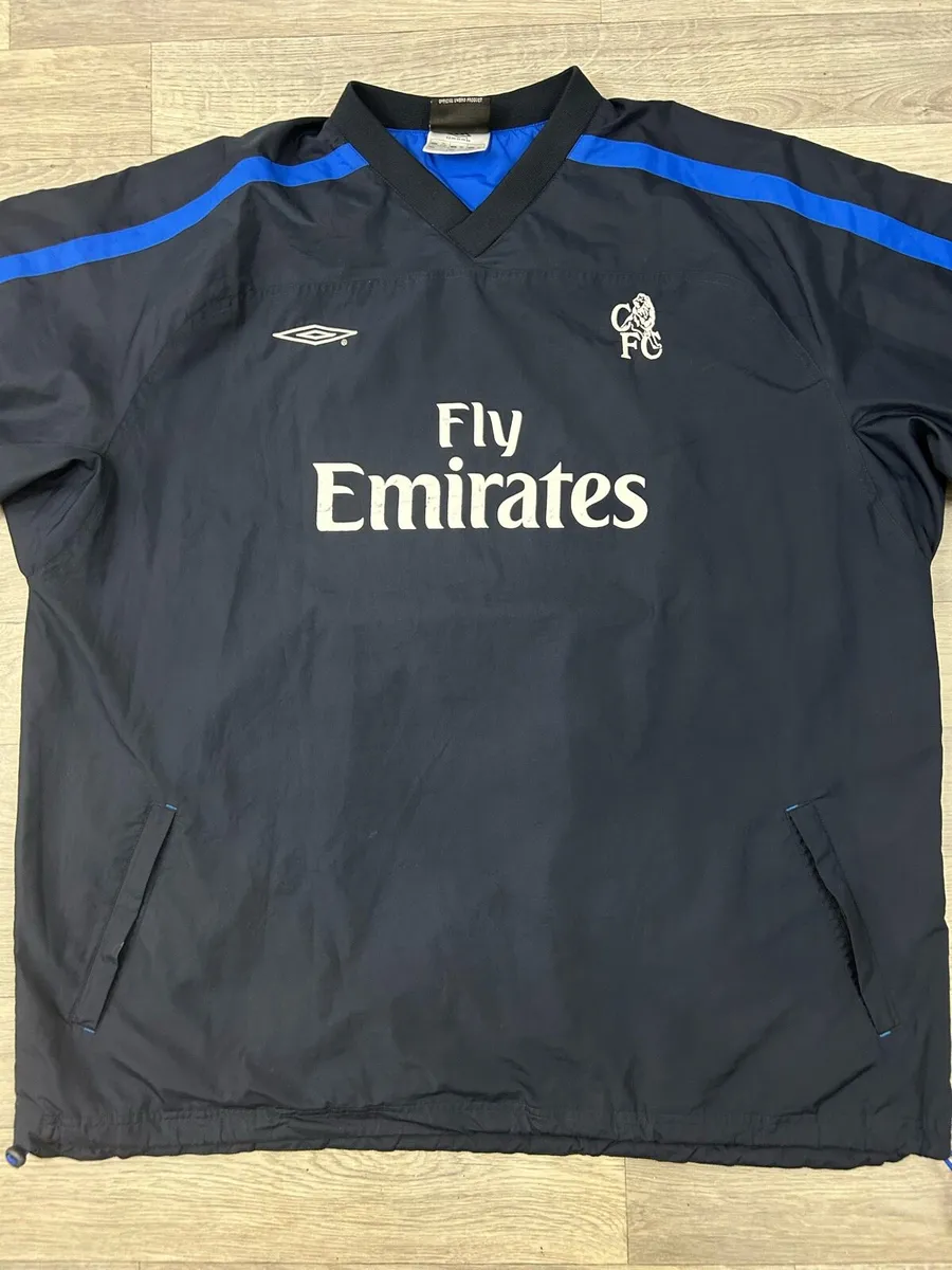 Vintage 00s Umbro Chelsea London Sweatshirt XXL - Image 2