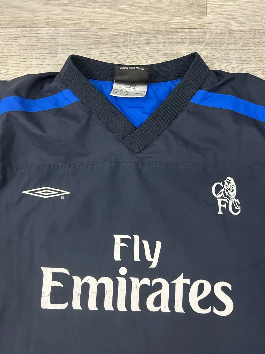 Vintage 00s Umbro Chelsea London Sweatshirt XXL - Image 3