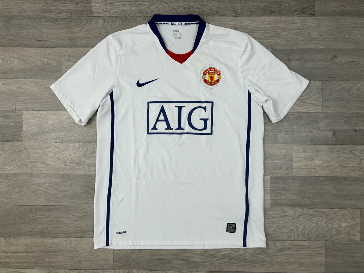 Vintage 2008 Nike Manchester United Away Jersey M - Image 1