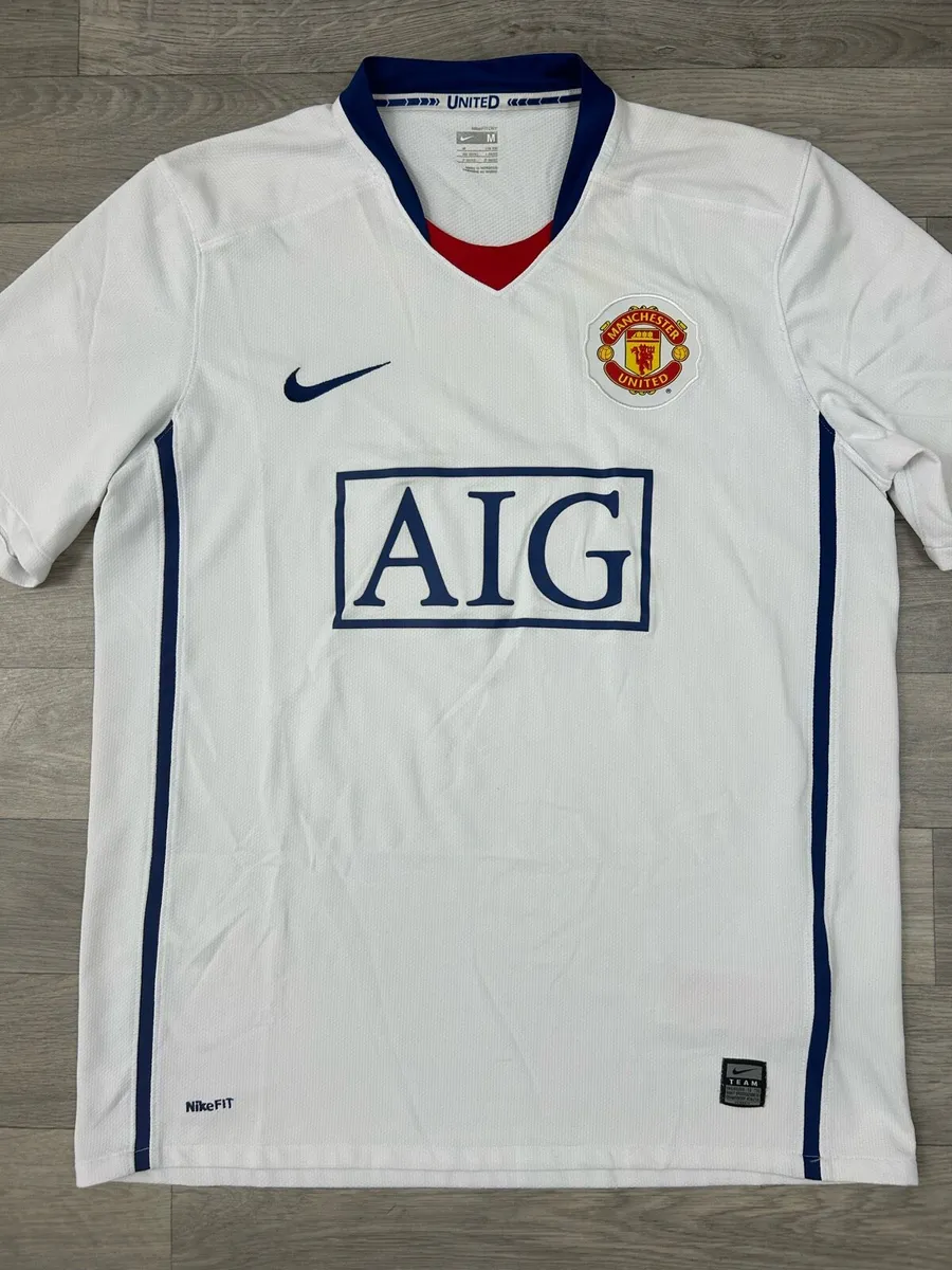 Vintage 2008 Nike Manchester United Away Jersey M - Image 2