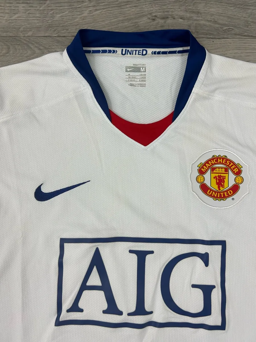 Vintage 2008 Nike Manchester United Away Jersey M - Image 3