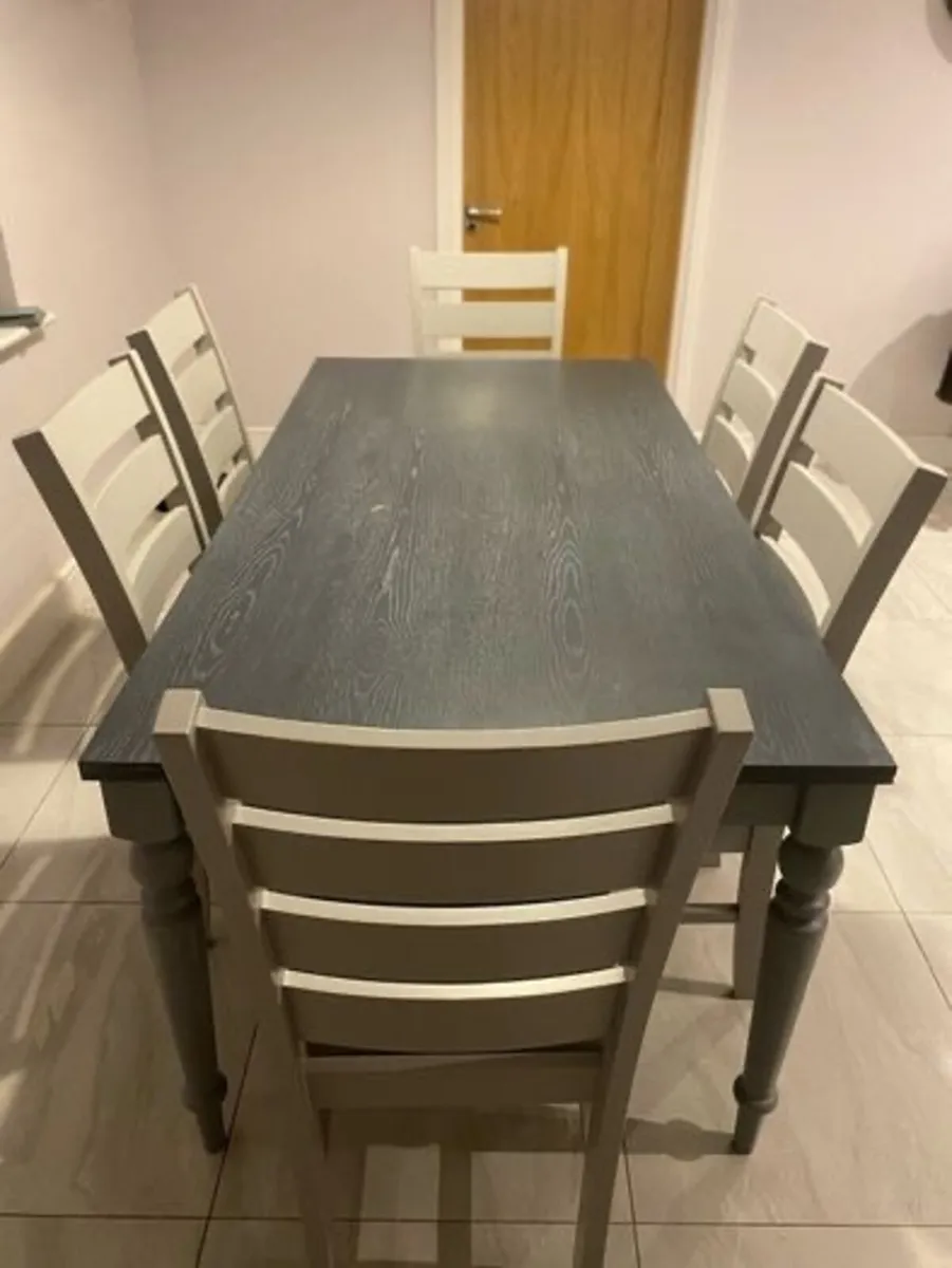 6x dining chairs - Image 1