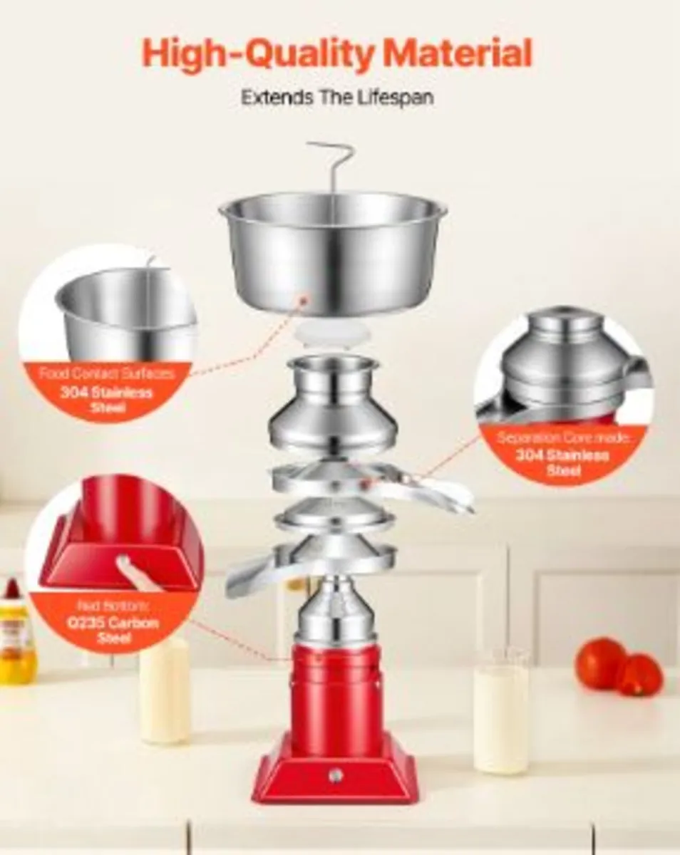 Electric Milk Cream Separator - Image 2