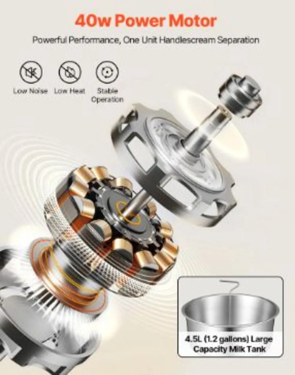 Electric Milk Cream Separator - Image 4